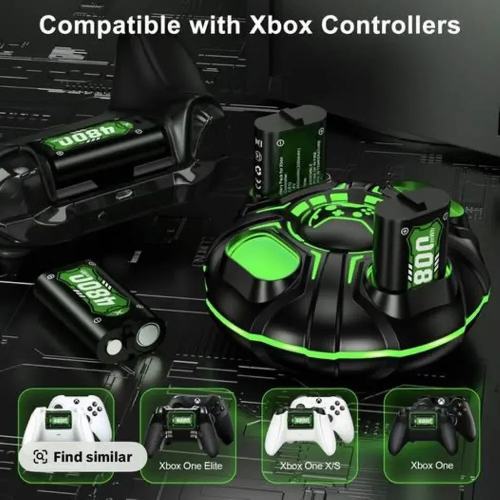 Xbox Controller Rechargeable Battery Dock